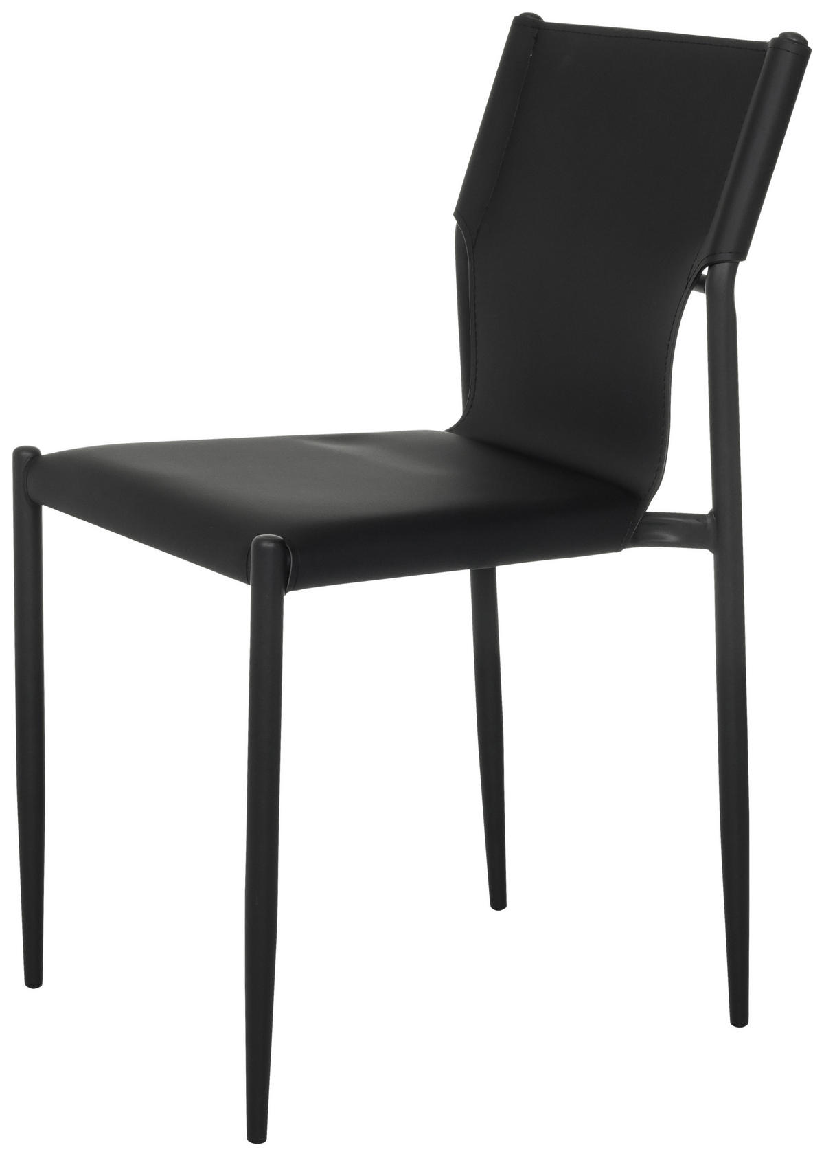 KONFERENČNÍ ŽIDLE - černá, Moderní, kov/kůže (44/82/52cm) - MID.YOU