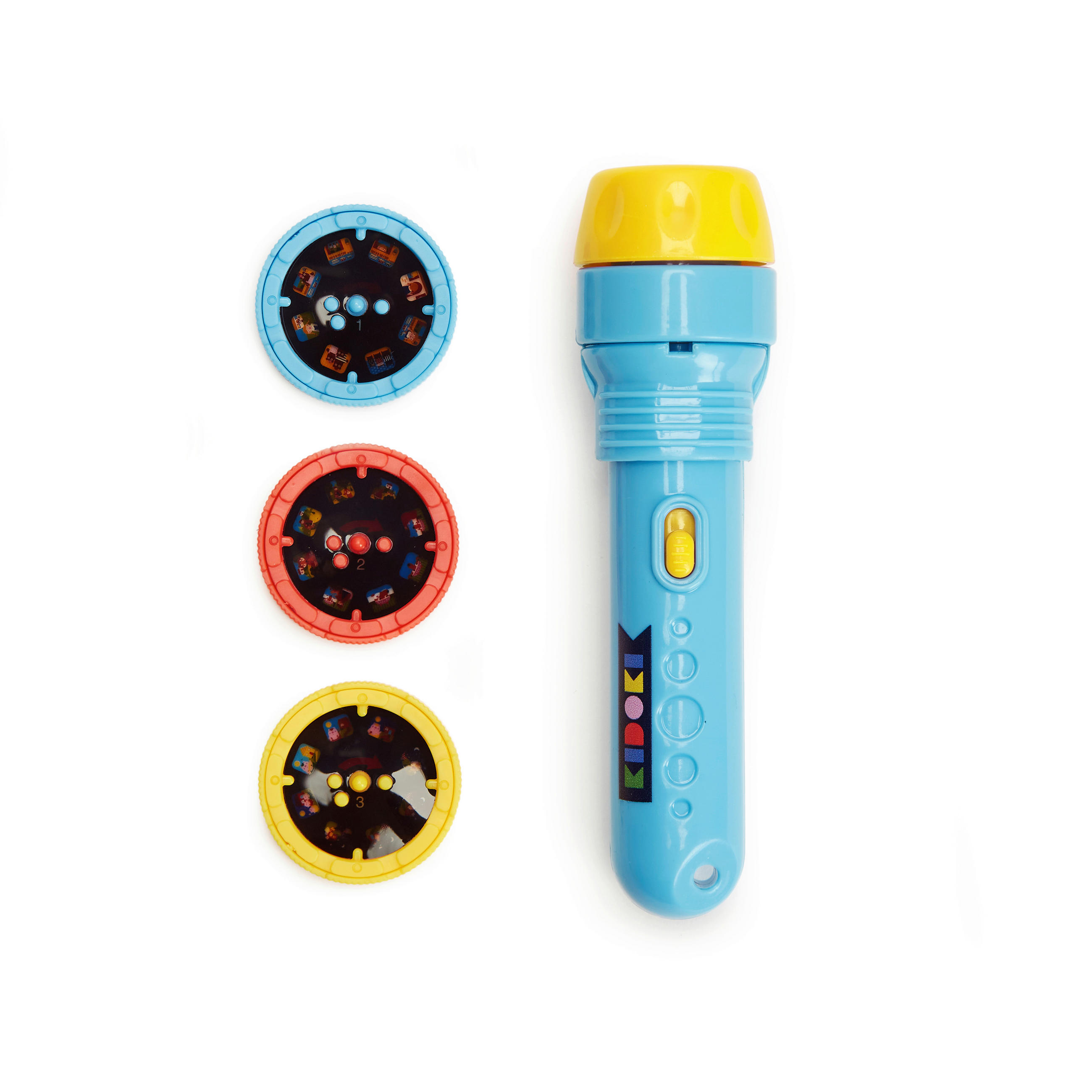 MOTORICKÁ HRA - světle žlutá/světle modrá, Basics, plast/sklo (4,2/14/5,2cm) - Kikkerland