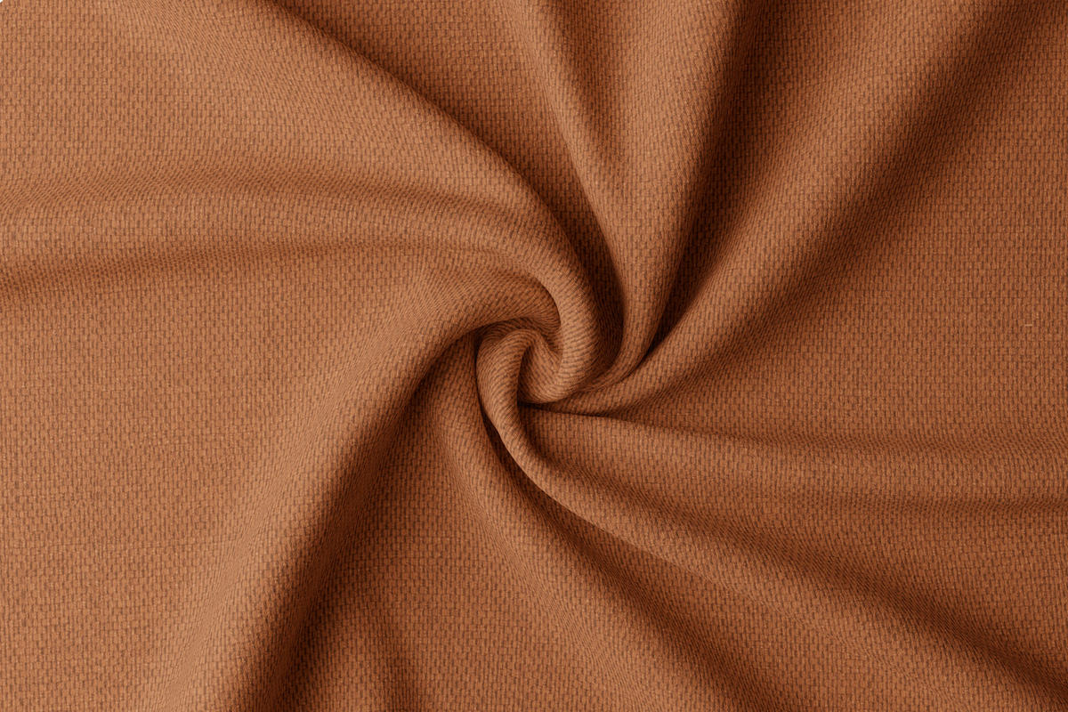 WÄRMESCHUTZVORHANG Verdunkelung  - Dunkelorange, Basics, Textil (140/245cm)
