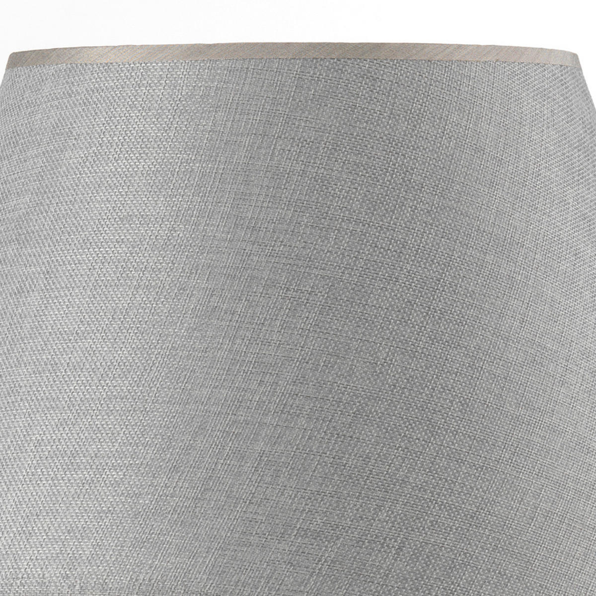 TISCHLEUCHTE 40/52 cm   - Grau, KONVENTIONELL, Keramik/Textil (40/52cm)