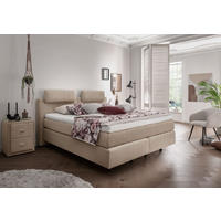 PAT BOXSPRING  in verde, măsliniu  - verde/negru, Modern, plastic/textil (180/200cm) - Beldomo - Sleep