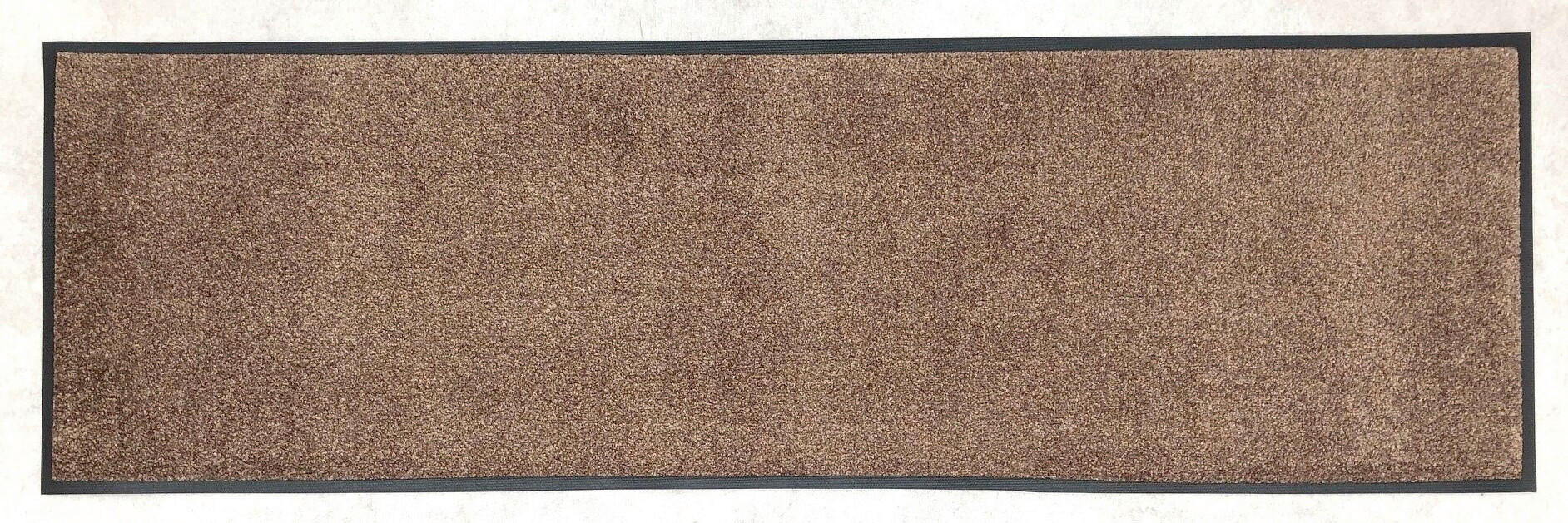SCHMUTZFANGMATTE - Hellbraun, Basics, Kunststoff/Textil (35/115cm)