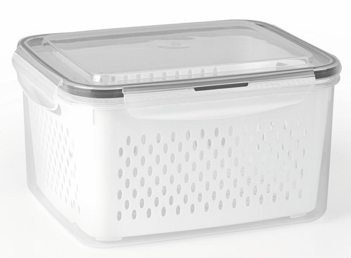 FRISCHHALTEDOSENSET GOURMETmaxx 12-teilig  - Transparent/Grau, Basics, Kunststoff (23,5/19/13cm)