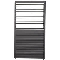 LAMELLENTEIL DELUXE/CLASSIC   - Anthrazit, Basics, Metall (93/240/10cm) - Gardenson