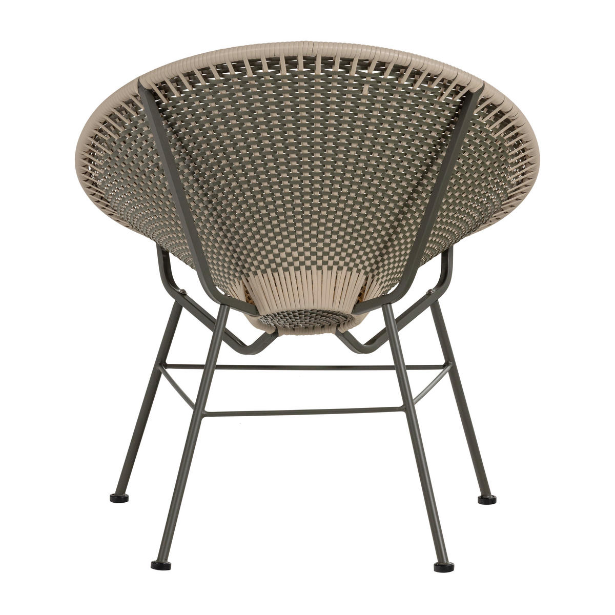 GARTENSESSEL Metall, Kunststoff Grün  - Grün, MODERN, Kunststoff/Metall (73/81/71cm) - Livetastic