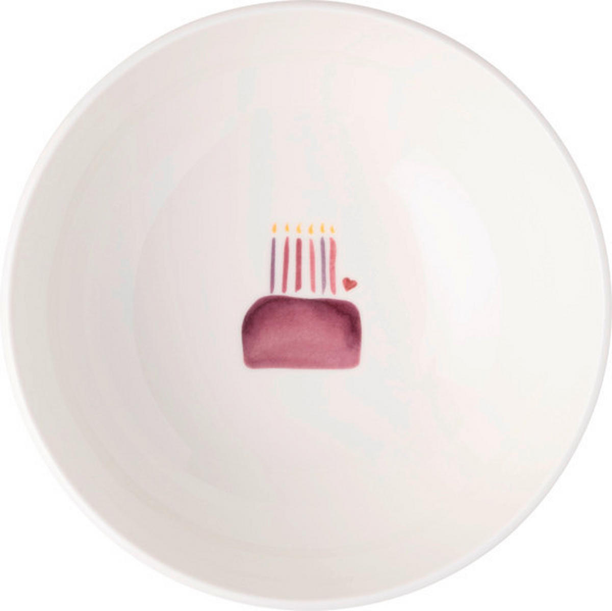 MÜSLISCHALE With Love  - Weiß, LIFESTYLE, Keramik (17/6,5cm) - Villeroy & Boch