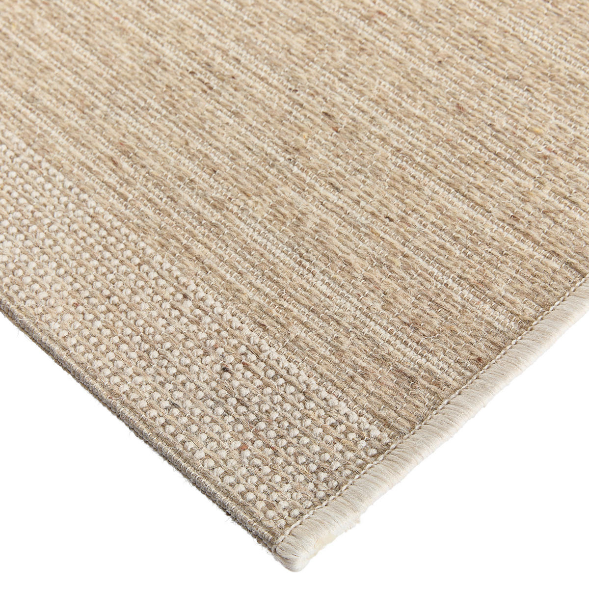 FLACHWEBETEPPICH Wohnzimmer 200/290 cm Beige rechteckig  - Beige, Basics, Textil (200/290cm) - Novel