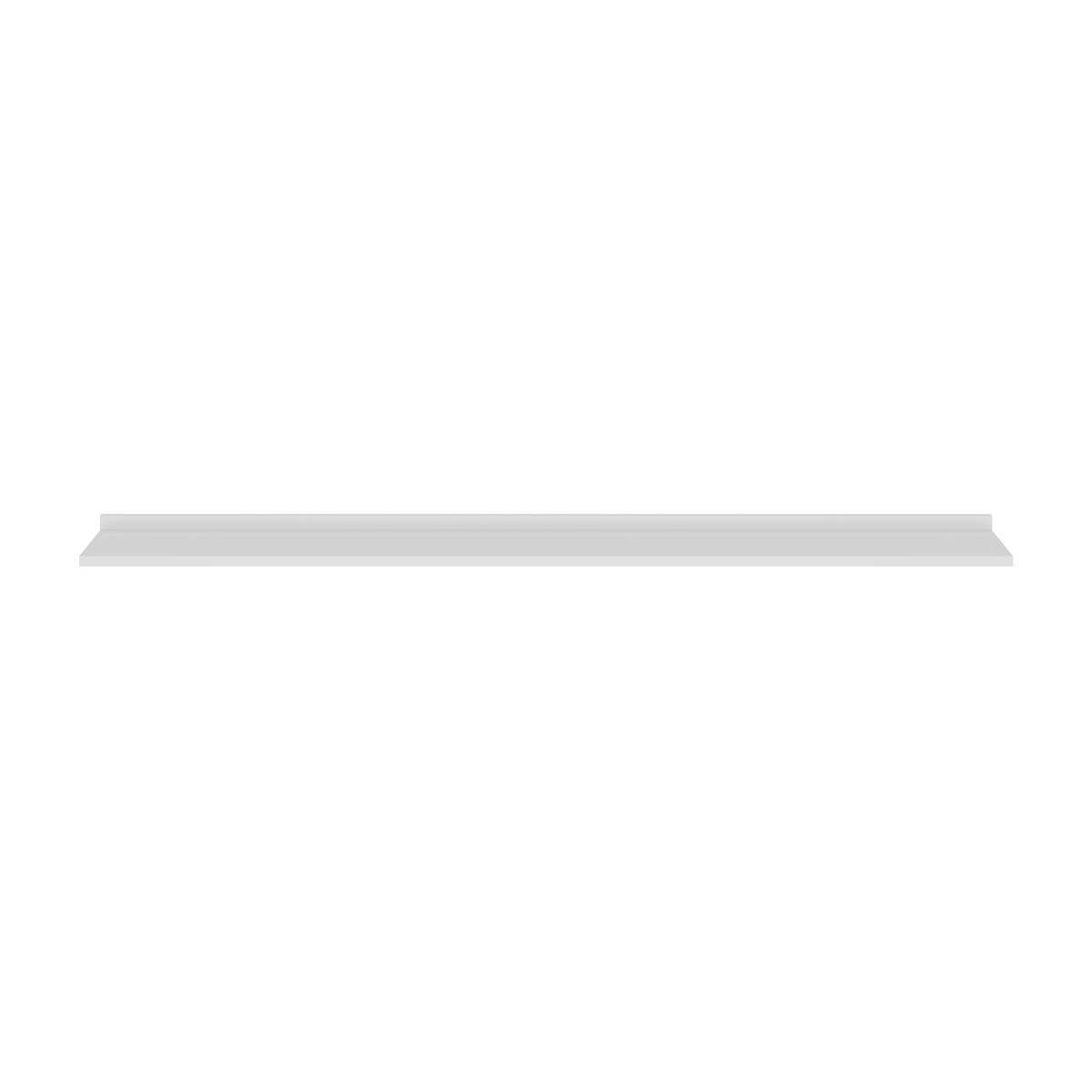 WANDBOARD200/5,5/23 cm Weiss  - Weiss, Design, Holzwerkstoff (200/5,5/23cm) - MID.YOU