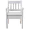 ARMLEHNSTUHL     - Weiß, ROMANTIK / LANDHAUS, Holz (54/93/58cm) - Boxxx