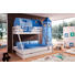 TURMSET Dunkelblau, Hellblau - Dunkelblau/Hellblau, Design, Textil (40/235/40cm)