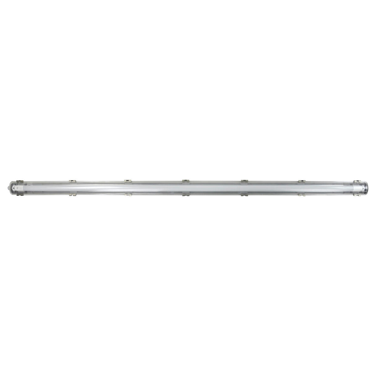 LED-DECKENLEUCHTE 156,8/6,2/5,2 cm   - Grau, Basics, Kunststoff (156,8/6,2/5,2cm)