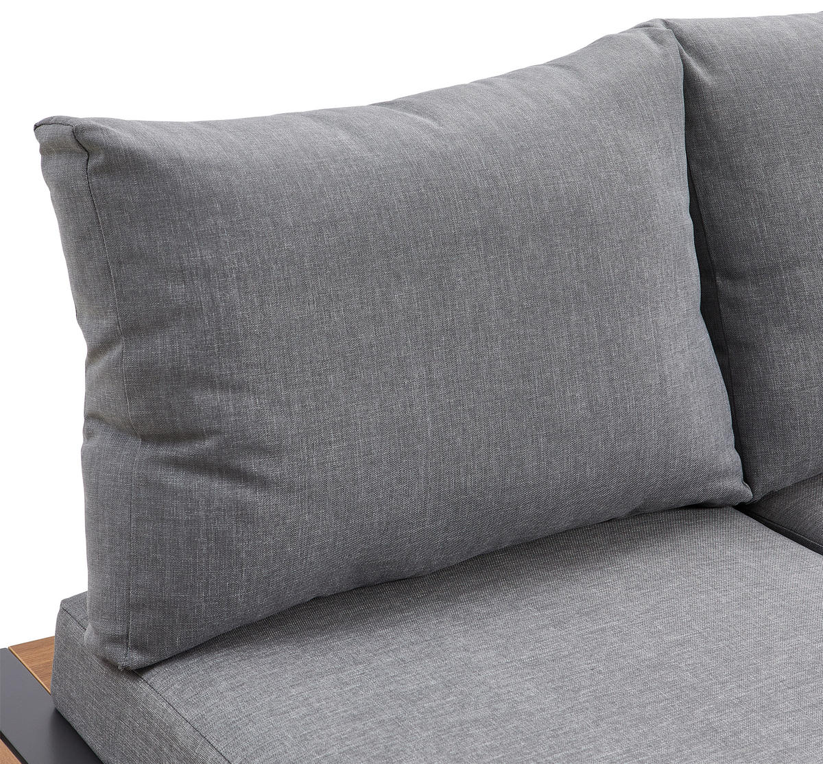 LOUNGE ÉTKEZŐGARNITÚRA  240/240 cm   - antracit/tíkfa, Modern, műanyag/textil (240/240cm) - Ambia Garden