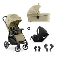 KINDERWAGENSET  Shop N Care Trio Set  Olive  - Olivgrün, Basics, Kunststoff/Textil (52/110/91cm) - Hauck