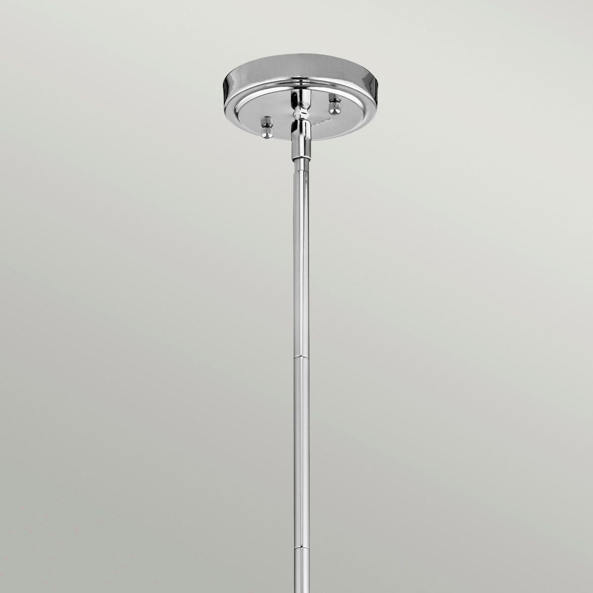 HÄNGELEUCHTE 26.8/61.5 cm    - Chromfarben, Design, Glas/Metall (26.8/61.5cm) - Elstead Lighting