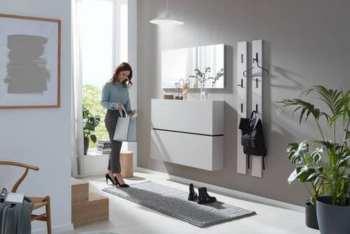 HÄNGESCHUHSCHRANK Kaschmir  - Kaschmir, Design, Holzwerkstoff (140/93/22cm) - Voleo