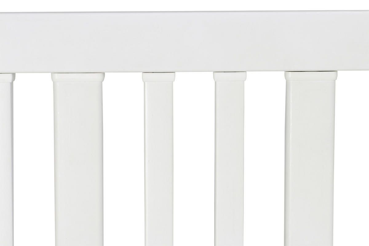 GARTENBANK 160/88/69 cm  in Weiß  - Weiß, MODERN, Kunststoff (160/88/69cm) - Gardenson