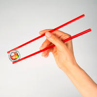EVŐPÁLCIKÁK - sárga/piros, Basics, műanyag (0.8/26.5/7.3cm) - Kikkerland