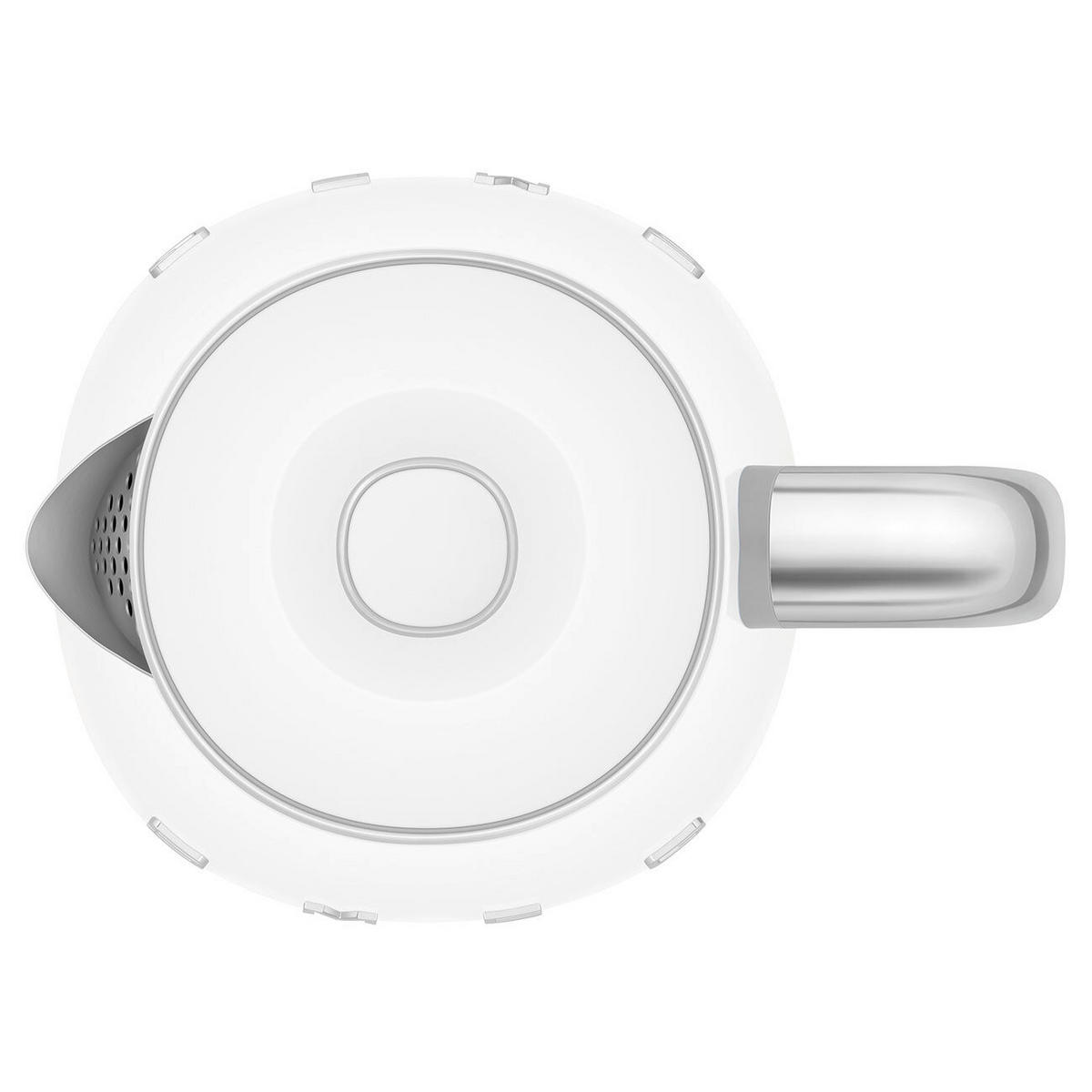 WASSERKOCHER 0.8 l  - Weiss, Basics, Metall (20/20/15cm) - SMEG