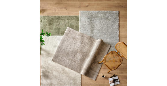 WEBTEPPICH 80 cm Limone Taupe - Taupe, Basics, Textil (80cm) - Boxxx
