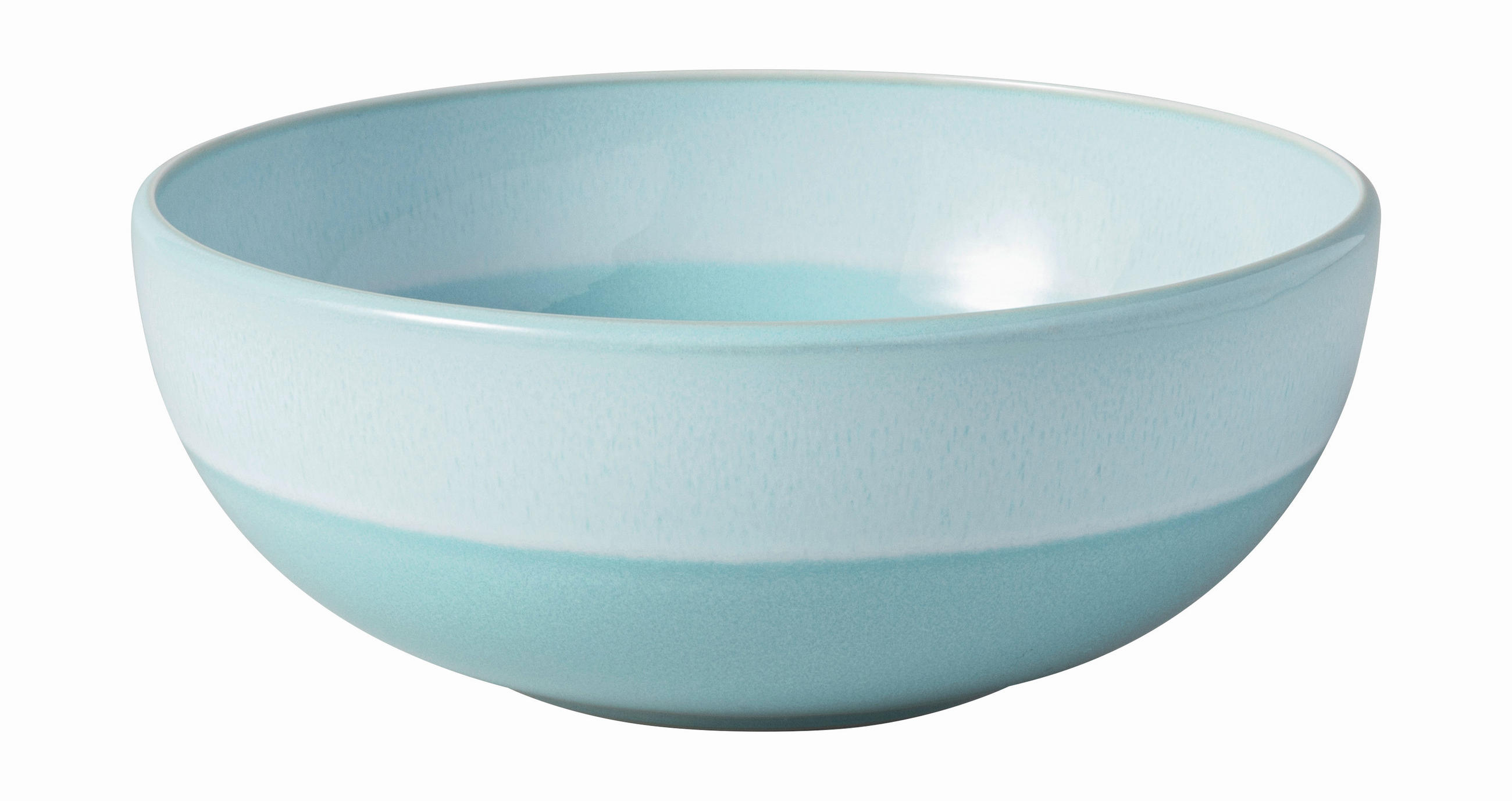MÜSLISCHALE Perlemor Aqua  - Hellblau, Basics, Keramik (17/17/6,5cm) - Villeroy & Boch