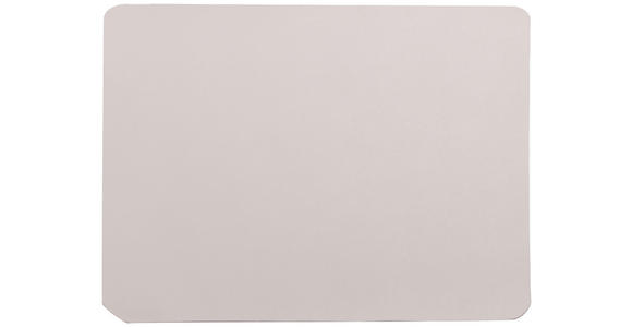 TISCHSET Textil Lederlook Hellgrau 45/35 cm  - Hellgrau, Basics, Textil (45/35cm) - Ambia Home