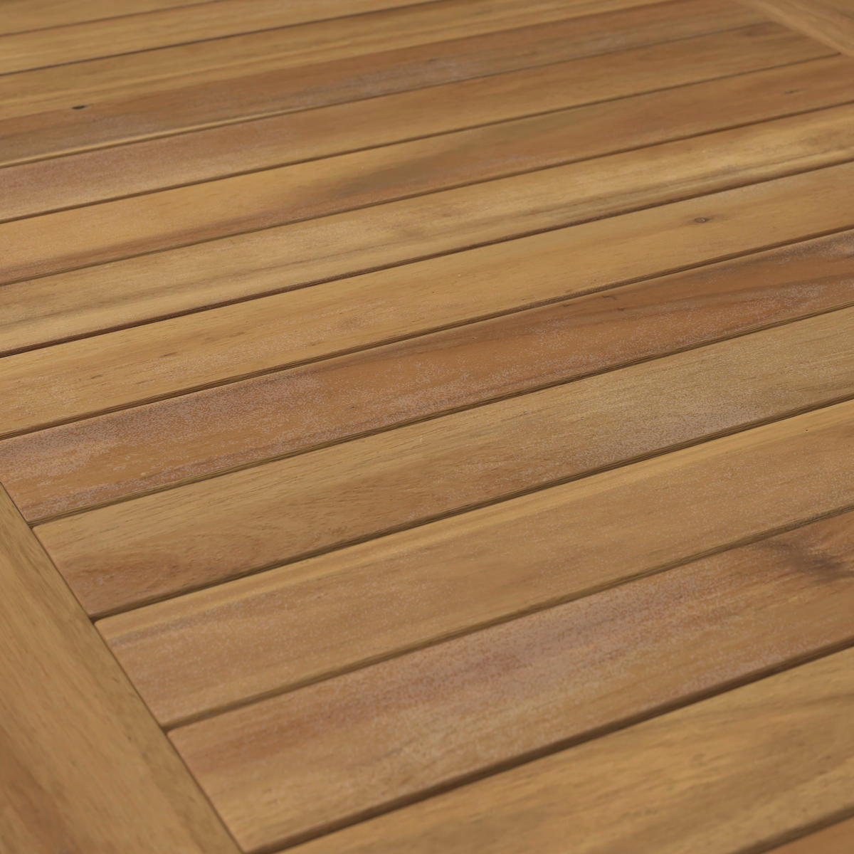 GARNITURA ZA BAŠTU  - boja akacije/siva, Moderno, drvo/metal - Bessagi Garden