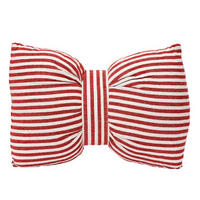 DÍSZPÁRNA 60/40 cm  - piros/fehér, Basics, textil (60/40cm)