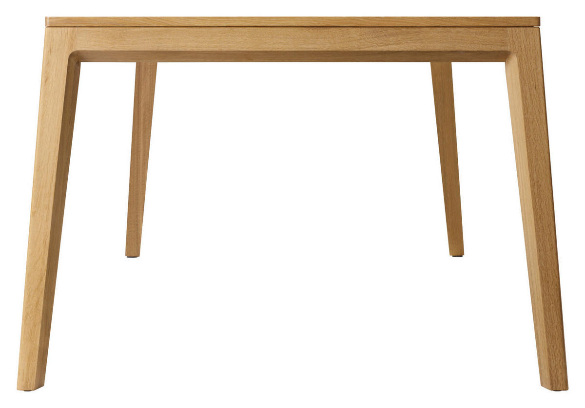 ESSTISCH in Holz 140/100/75 cm  - Eichefarben, Design, Holz (140/100/75cm) - Team 7