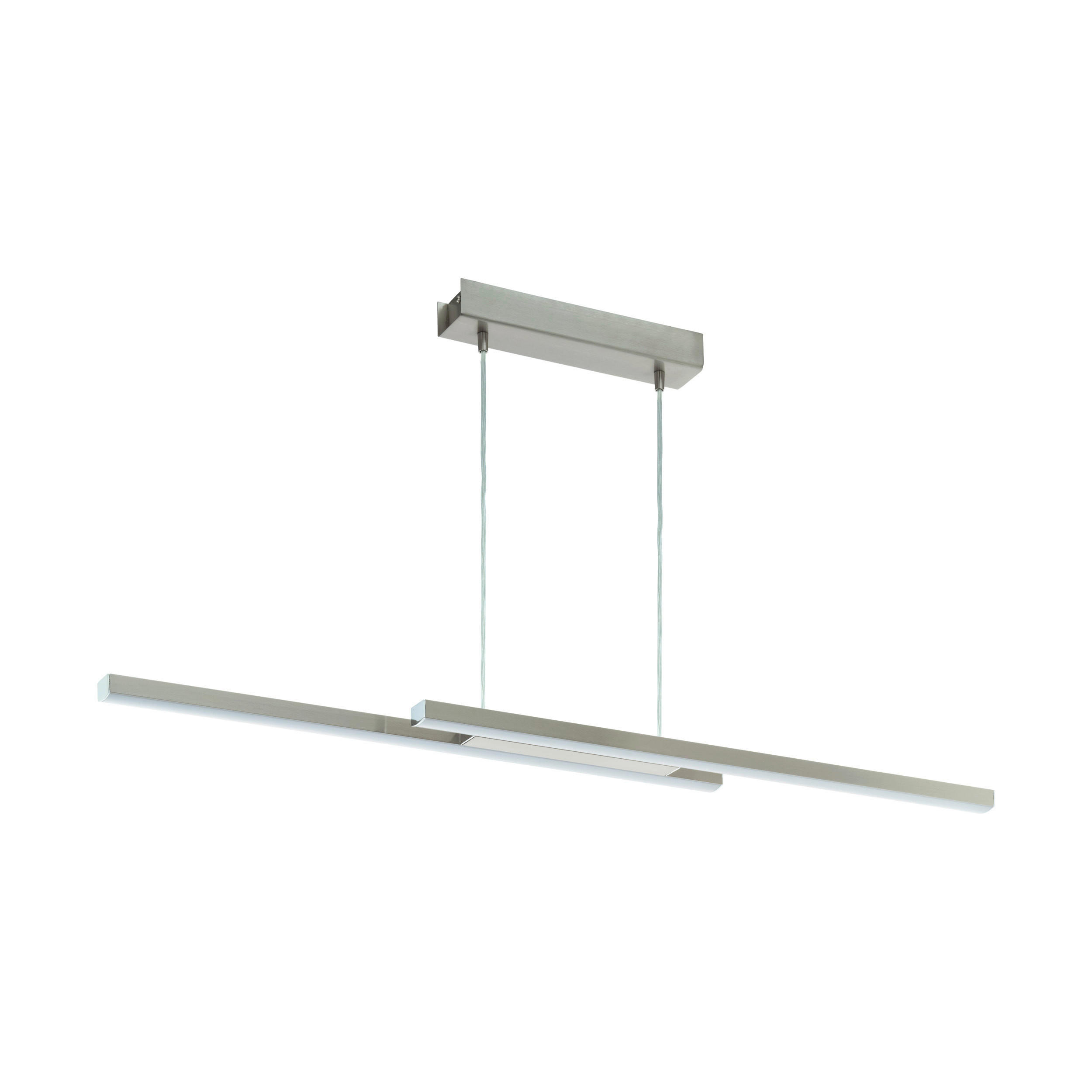 LED-HÄNGELEUCHTE Fraioli-Connect 105,5/10/120 cm   - Weiß, KONVENTIONELL, Kunststoff/Metall (105,5/10/120cm) - Eglo