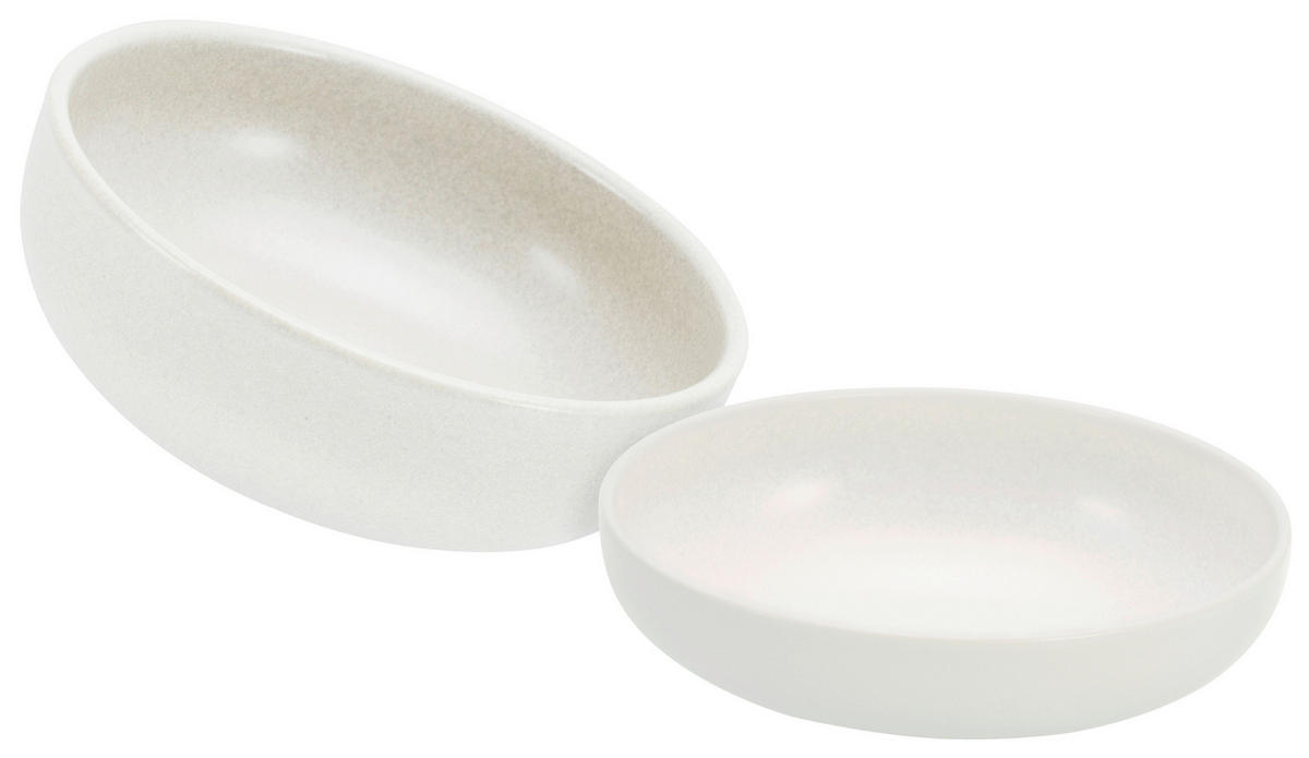 SKÅLSET 2 delar UNO OFFWHITE   - vit, Basics, keramik - Creatable