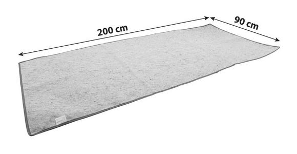 Matratzenschoner Primatex 90x200cm - Grau, Textil (88/198cm) - Primatex
