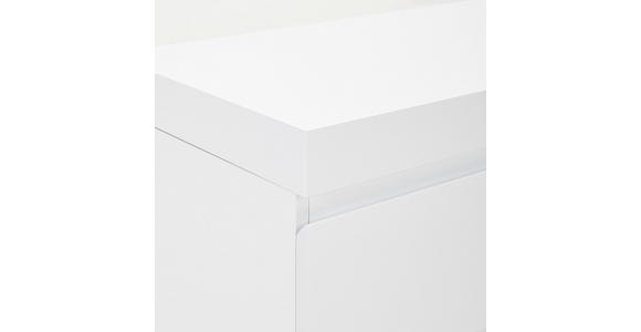LOWBOARD Weiß Hochglanz  - Weiß Hochglanz, Design, Holzwerkstoff (175/50/40cm) - Xora