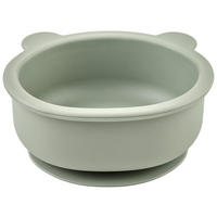 KINDERGESCHIRR  - Olivgrün, Natur, Kunststoff (12/11,5/5,3cm) - Jimmylee
