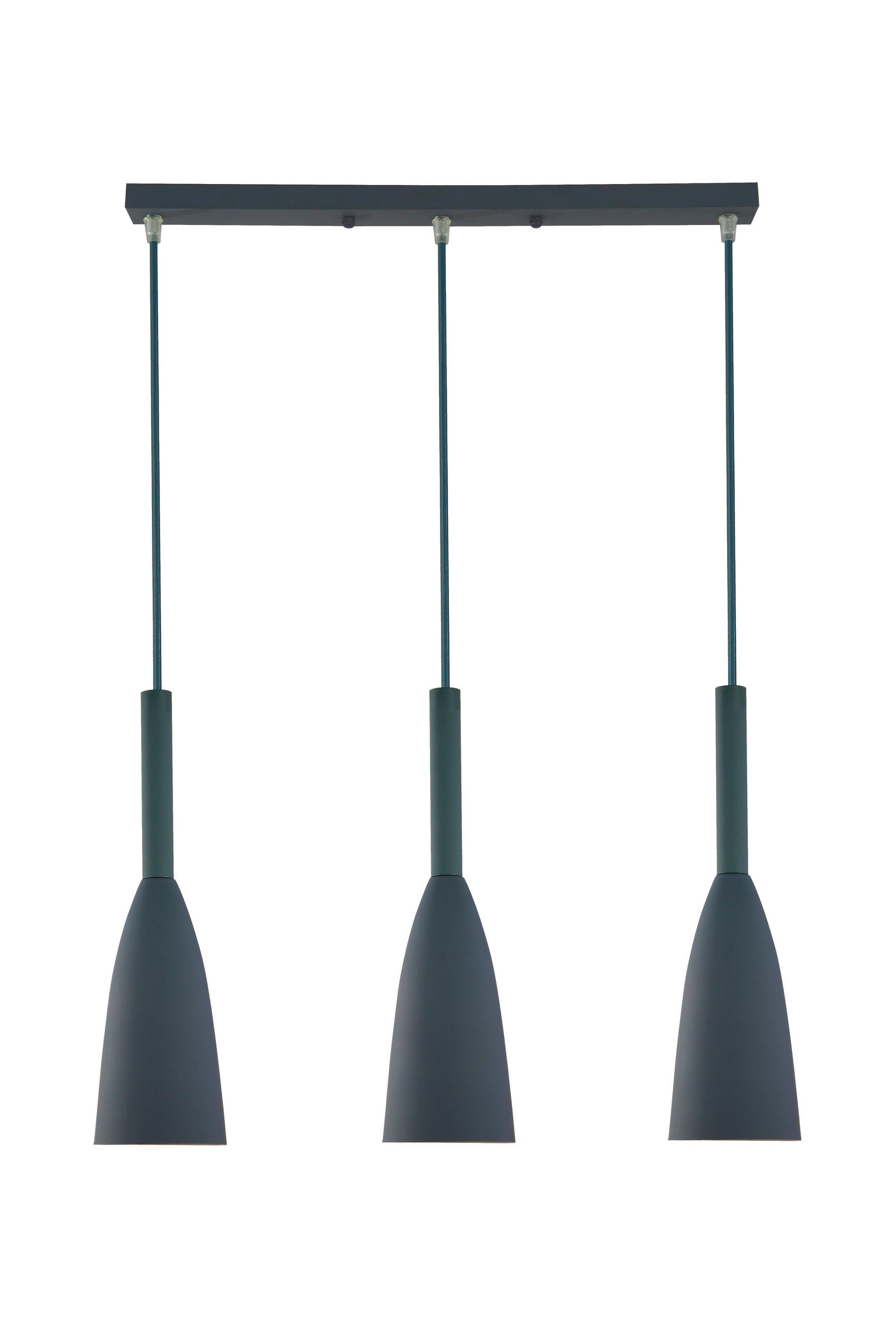 HÄNGELEUCHTE 50/10/100 cm    - Grau, Basics, Metall (50/10/100cm)