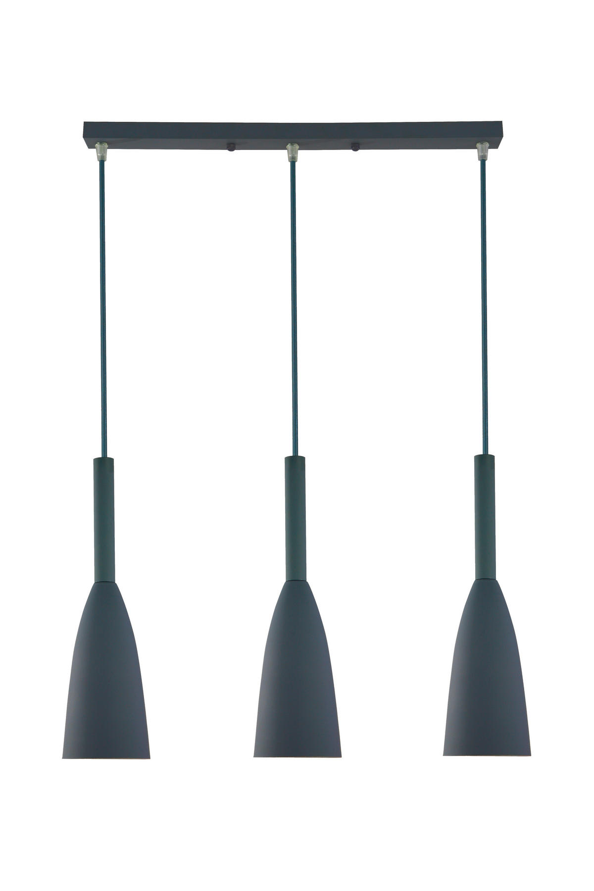 HÄNGELEUCHTE 50/10/100 cm    - Grau, Basics, Metall (50/10/100cm)
