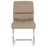 SCHWINGSTUHL in Leder Hellbraun - Hellbraun, Design, Leder/Metall (49/90/63cm) - Joop! SCHWINGSTUHL in Leder Hellbraun - Hellbraun, Design, Leder/Metall (49/90/63cm) - Joop!