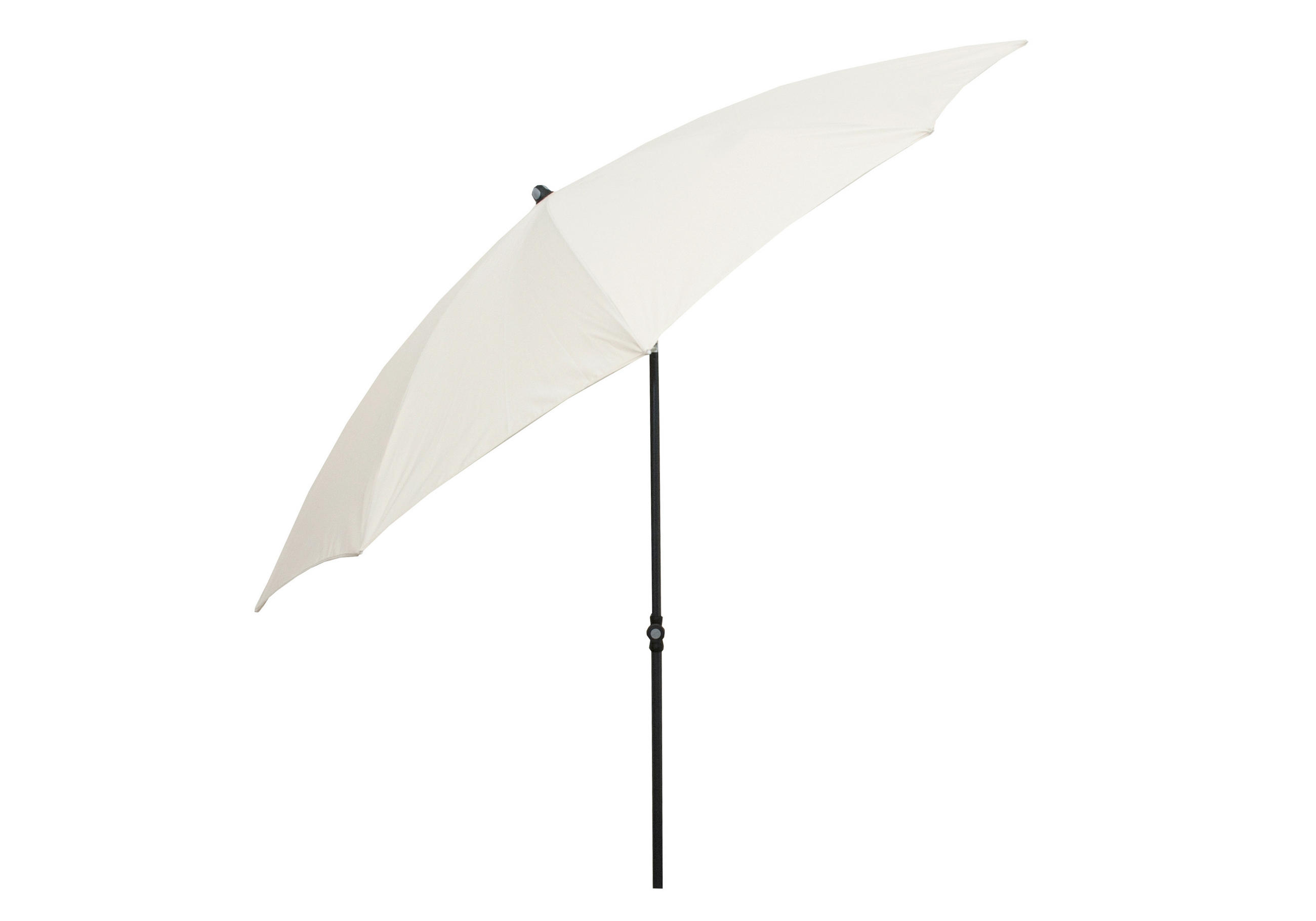 SLNEČNÍK 180 cm - antracitová/béžová, Basics, kov (180cm) - Doppler