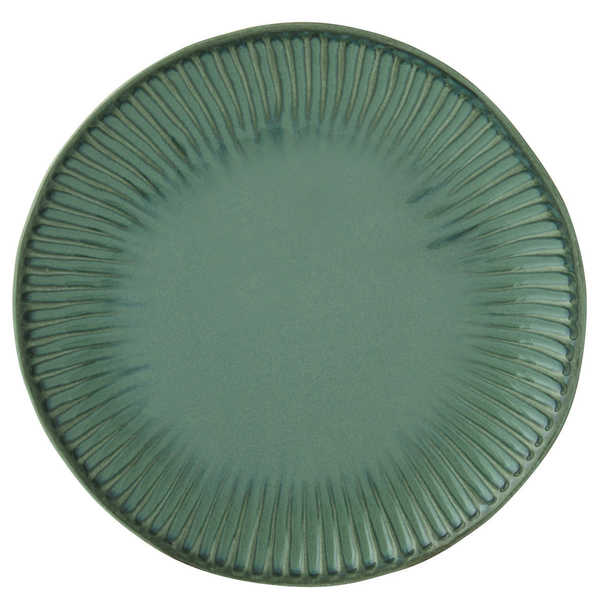 TÁNYÉR  - zöld, Basics, kerámia (19cm) - Easy Life