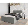 BOXBETT 120/200 cm  in Grau  - Schwarz/Naturfarben, MODERN, Holz/Kunststoff (120/200cm) - MID.YOU