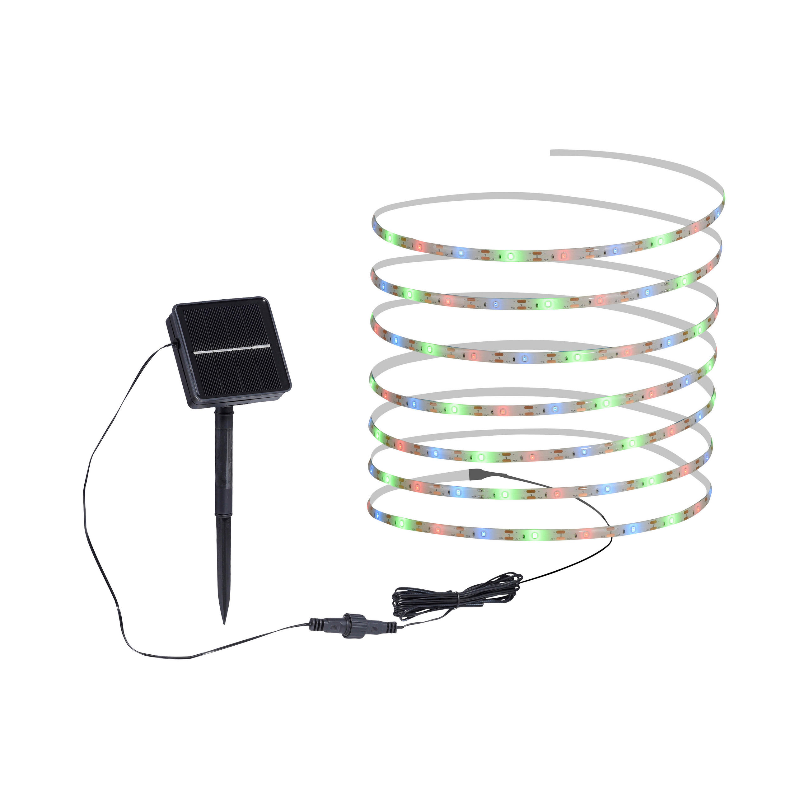 LED TRAKA - boja nerđajućeg čelika, Dizajnerski, plastika (500/0,7/0,2cm)