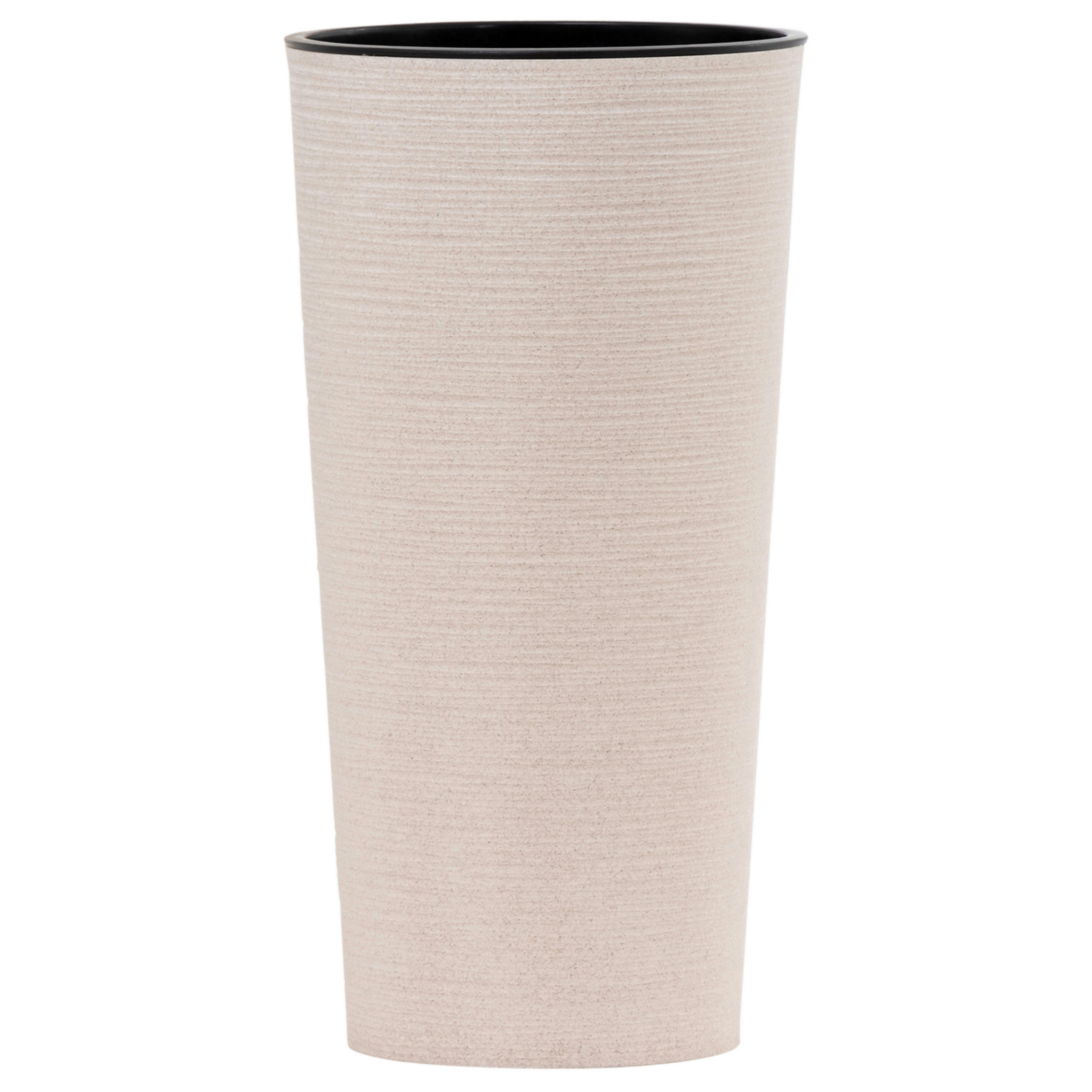 ÜBERTOPF-SET  2-teilig  - Creme, Basics, Kunststoff (30/57cm) - Siena Garden