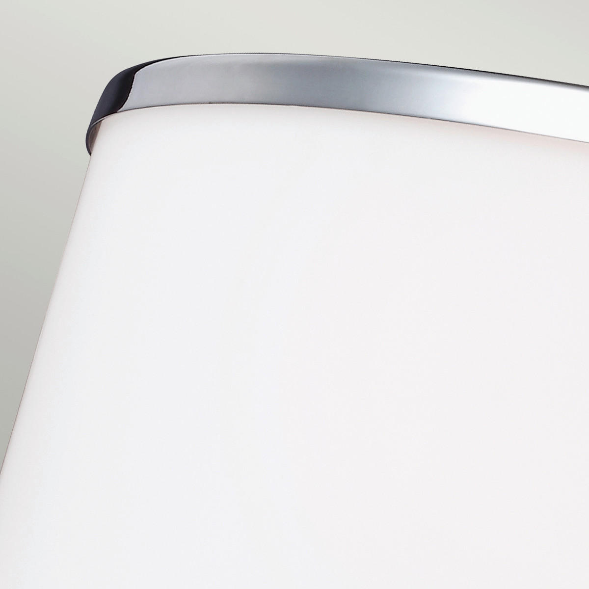 HÄNGELEUCHTE Elstead Prospect 46.8 /51.4 cm   - Chromfarben/Nickelfarben, KONVENTIONELL, Glas/Metall (46.8 /51.4cm) - Elstead Lighting