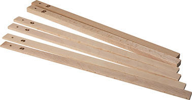 TEIGROLLE - Hellbraun, KONVENTIONELL, Holz (3,8/35,2/1,7cm) - Birkmann