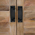 SIDEBOARD  in 160/90/40 cm  - Schwarz/Naturfarben, Design, Holz/Metall (160/90/40cm) - Landscape