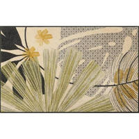 LÄUFER 75/120 cm  - Beige, Design, Kunststoff/Textil (75/120cm) - wash+dry