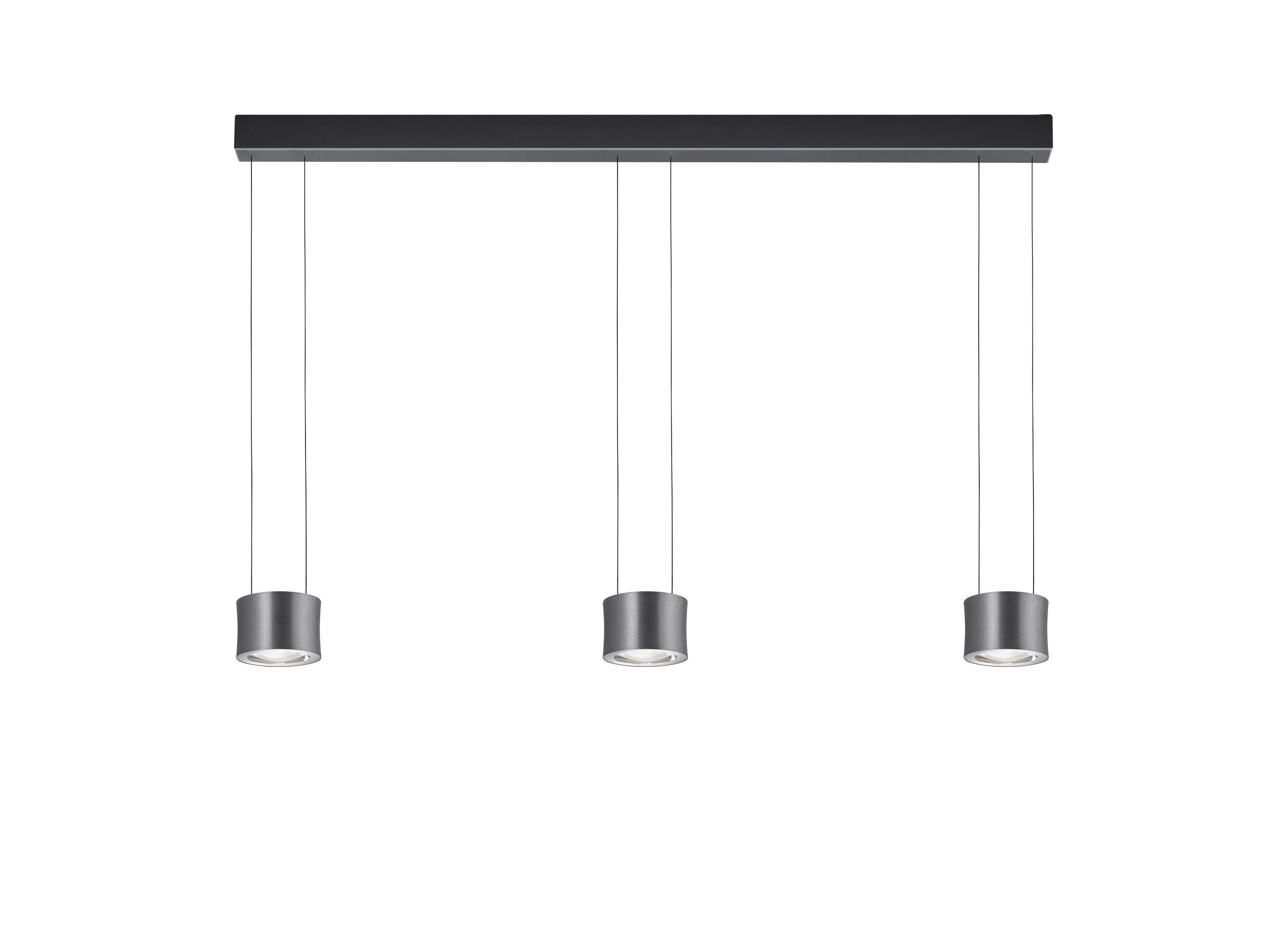 HÄNGELEUCHTE 120/50-180 cm  - Anthrazit, Design, Metall (120/50-180cm) - Bankamp