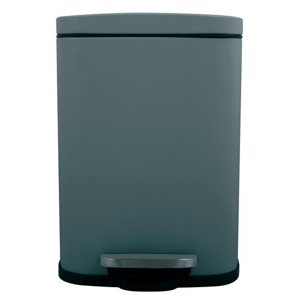 TRETEIMER 12 l  Metall  - Dunkelgrau/Schwarz, Basics, Kunststoff/Metall (28/19,3/37,9cm) - Spirella