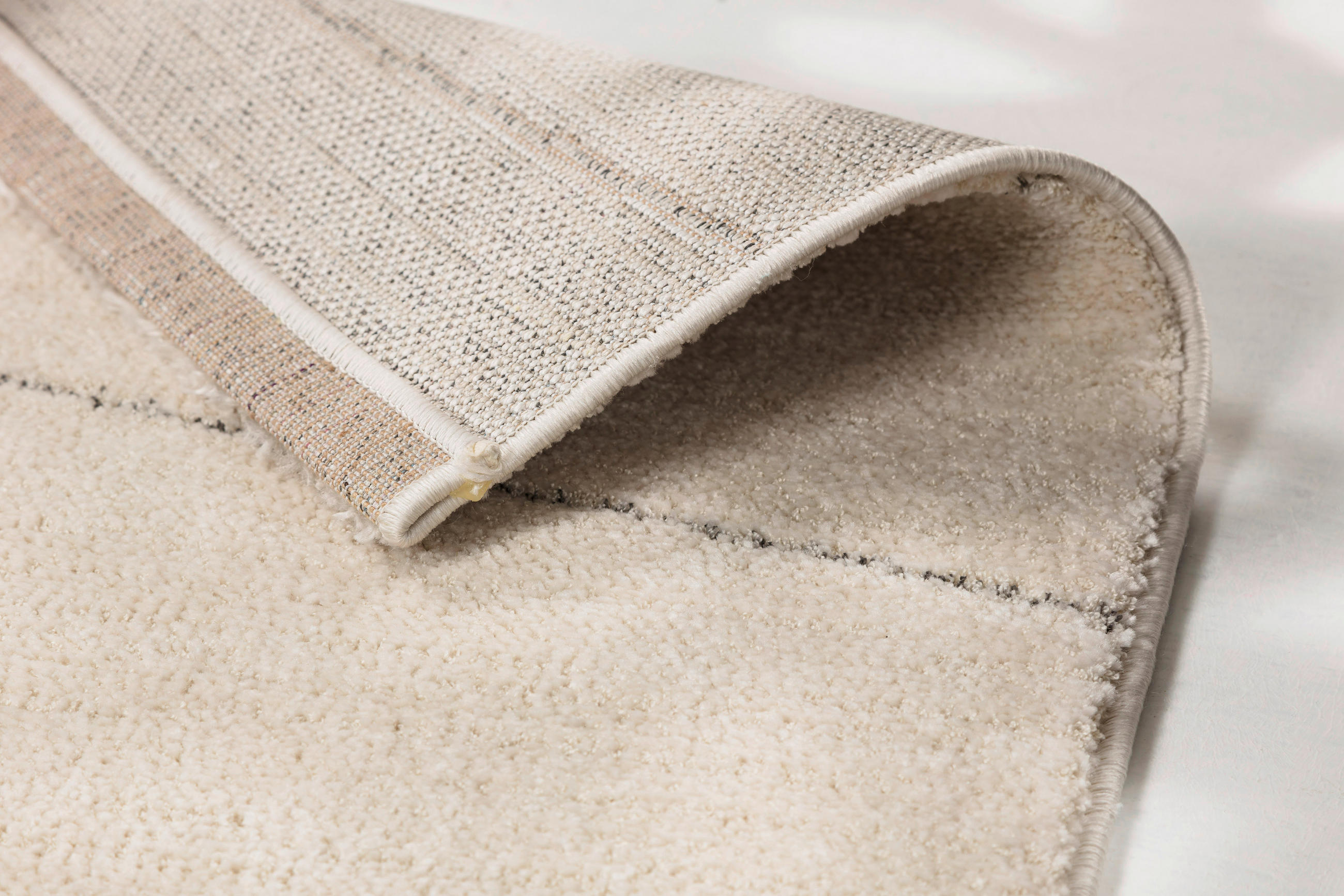 WEBTEPPICH 160/230 cm Maglie Creme  - Creme, Design, Textil (160/230cm) - Novel