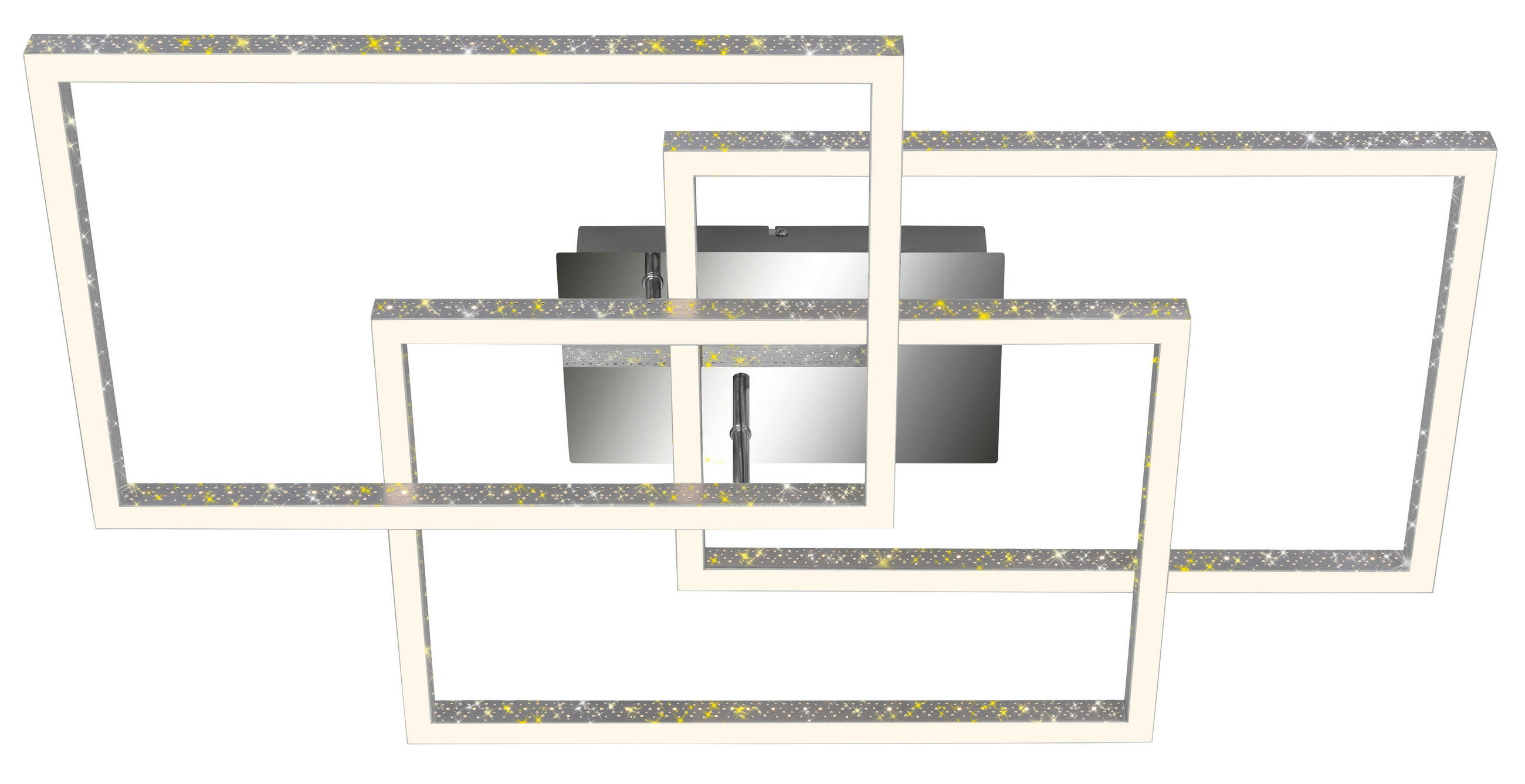 STROPNÉ LED SVIETIDLO, 80/49,5/13 cm - Design (80/49,5/13cm)