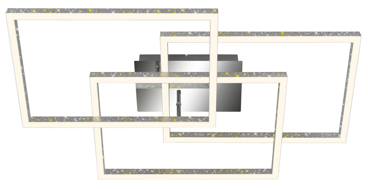 STROPNÉ LED SVIETIDLO, 80/49,5/13 cm - Design (80/49,5/13cm)